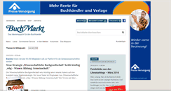 Desktop Screenshot of buchmarkt.de